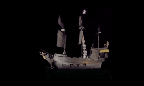 Pirates of the Caribbean Pinball Machine Hologram Topper