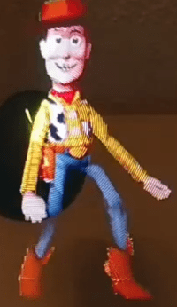 toy story hologram topper