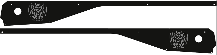 Elviras House or Horrors Side Rails armor mod for Stern pinball machine 0542 - Image 5