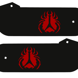 Metallica Stern Laser-Cut Metal Hinges 2303