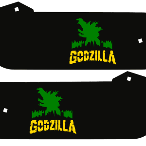 Godzilla Stern Laser-Cut Metal Hinges 0779