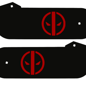 Deadpool Stern Laser-Cut Metal Hinges 0471