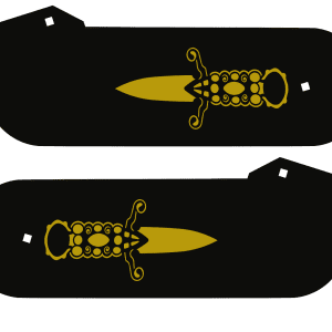 Elvira Stern Laser-Cut Metal Hinges 0531