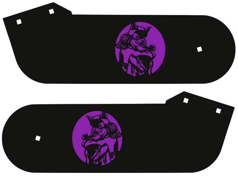 Batman 66 Stern Laser-Cut Metal Hinges 0233