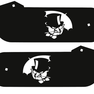 Batman 66 Stern Laser-Cut Metal Hinges 0239