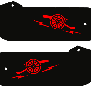 AC/DC Stern Laser-Cut Metal Hinges 2339