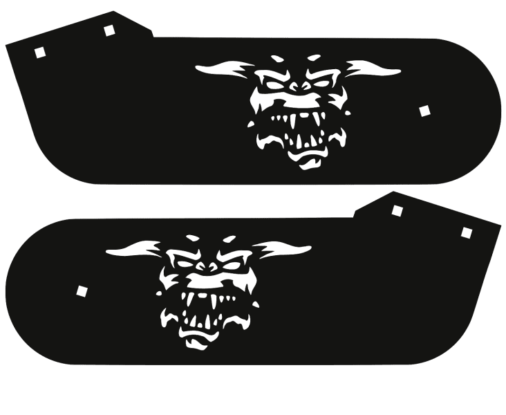 Ghostbusters Stern Laser-Cut Metal Hinges 0747