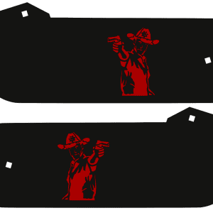 The Walking Dead Stern Laser-Cut Metal Hinges 2298