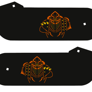 Black Knight Stern Laser-Cut Metal Hinges 2403