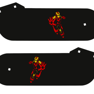 Iron Man Stern Laser-Cut Metal Hinges 2390