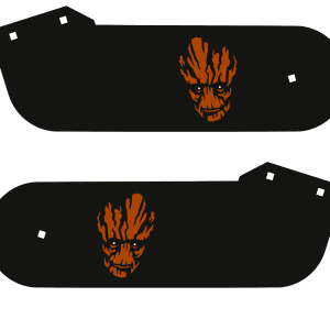 Guardains of the Galaxy Stern Laser-Cut Metal Hinges 2387