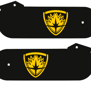 Guardains of the Galaxy Stern Laser-Cut Metal Hinges 0814