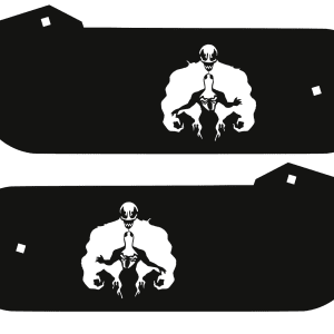 Venom Stern Laser-Cut Metal Hinges 2346