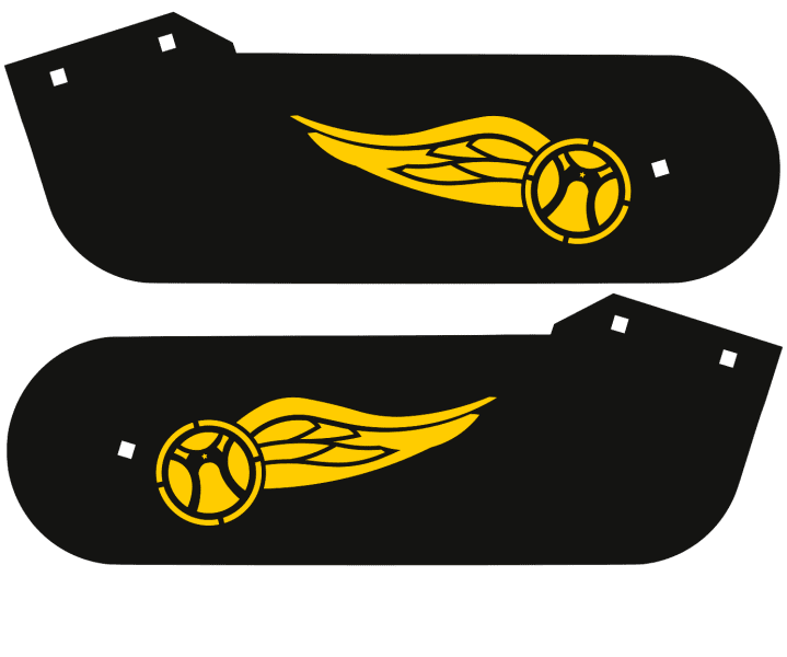 Aerosmith Stern Laser-Cut Metal Hinges 2267