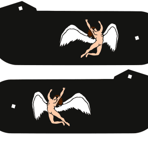 Led Zeppelin Stern Laser-Cut Metal Hinges 2406