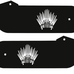 Game of Thrones Stern Laser-Cut Metal Hinges 1738