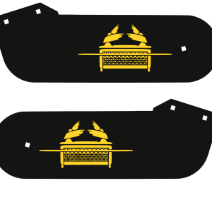 Indiana Jones Stern Laser-Cut Metal Hinges 2373