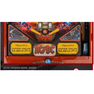 AC/DC albums Lighted pinball Apron/Arch 0001