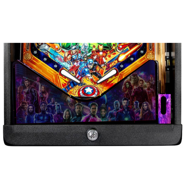 Avengers Infinity Quest Galixy Lighted Pinball Apron/Arch 0007 - Image 4