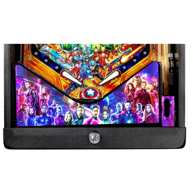 Avengers Infinity Quest Galixy Lighted Pinball Apron/Arch 0007 - Image 5