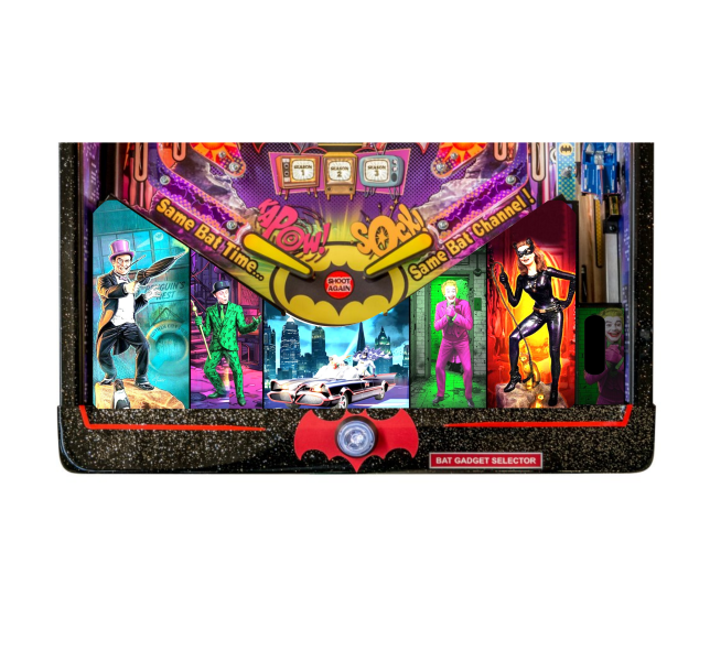 Batman 66 vilains Lighted Pinball Apron/Arch 0013 - Image 5