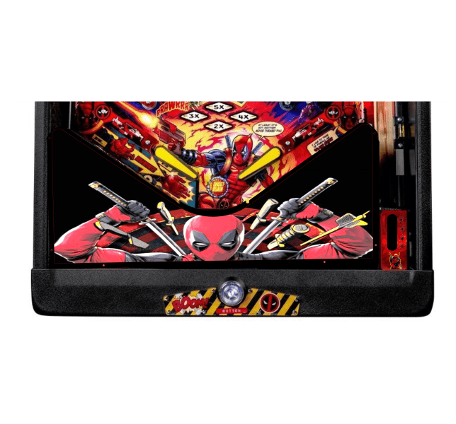Deadpool swords Lighted Pinball Apron/Arch 0016 - Image 5