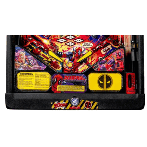 Deadpool with food truck Lighted Pinball Apron/Arch 0017