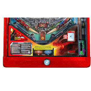 Dungeons & Dragons 5 dragons Lighted Pinball Apron/arch 0020