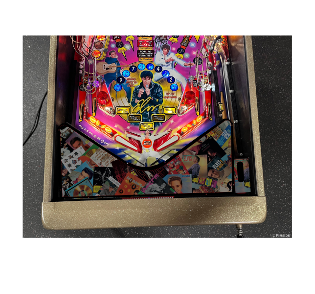 Elvis album Lighted Pinball Apron/Arch 0021 - Image 4