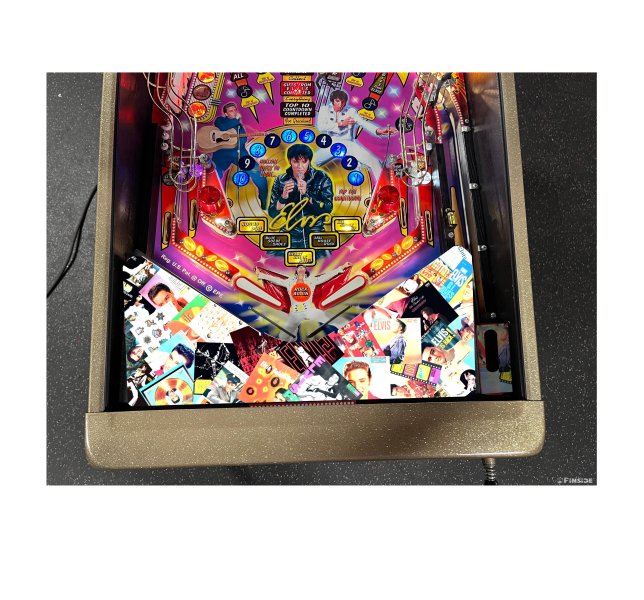Elvis album Lighted Pinball Apron/Arch 0021 - Image 5