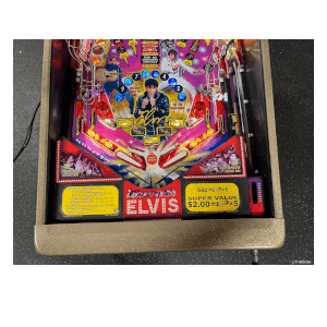 Elvis album Lighted Pinball Apron/Arch 0021