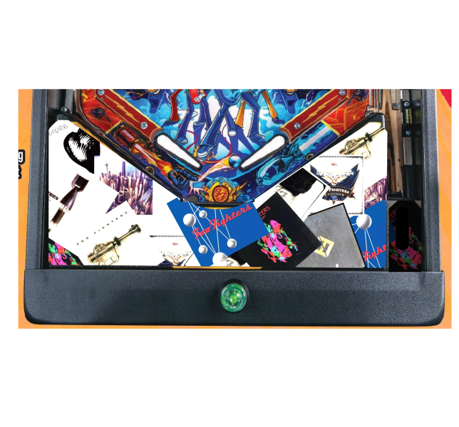 Foo Fighters albums Lighted Pinball Apron/Arch 0030 - Image 4