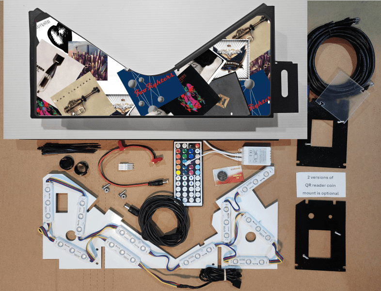 Foo Fighters albums Lighted Pinball Apron/Arch 0030 - Image 5