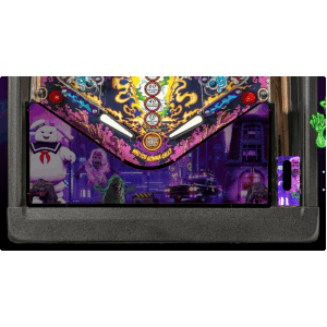Ghostbusters purple Lighted Pinball Apron/Arch 0034