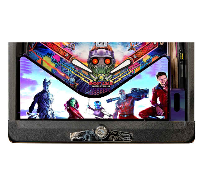 Guardains of the Galaxy sky Lighted Pinball Apron/Arch 0040 - Image 4