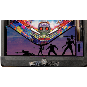 Guardains of the Galaxy sun set Lighted Pinball Apron/Arch 0041
