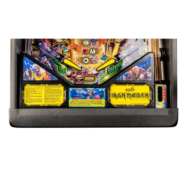 Iron Maiden mummy Lighted Pinball Apron/Arch 0047 - Image 2