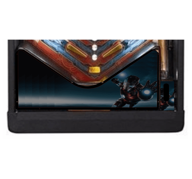 Iron Man bluwLighted Pinball Apron/Arch 0056 - Image 3
