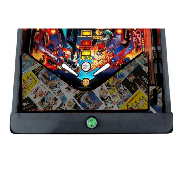 James Bond movies Lighted Pinball Apron/Arch 0057 - Image 3