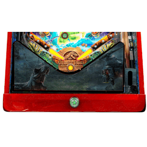 Jurassic Park t-rex copter Lighted Pinball Apron/Arch 0065