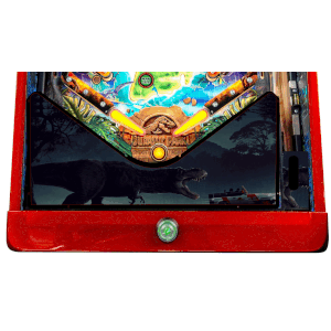 Jurassic Park t-rex jeep Lighted Pinball Apron/Arch 0067