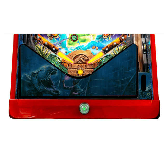 Jurassic Park fence Lighted Pinball Apron/Arch 0068 - Image 4