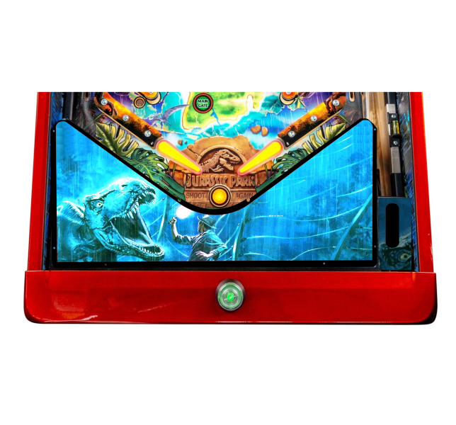 Jurassic Park fence Lighted Pinball Apron/Arch 0068 - Image 5