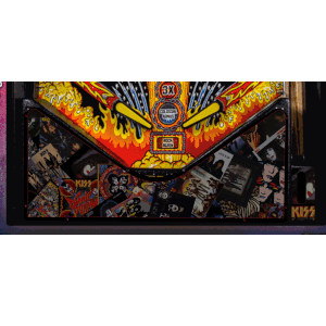 Kiss album Lighted Pinball Apron/Arch 0073
