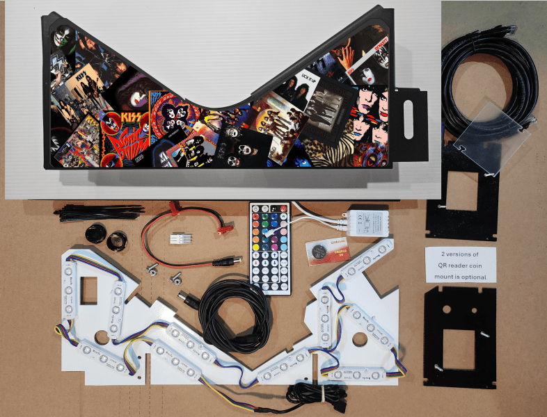 Kiss album Lighted Pinball Apron/Arch 0073 - Image 6
