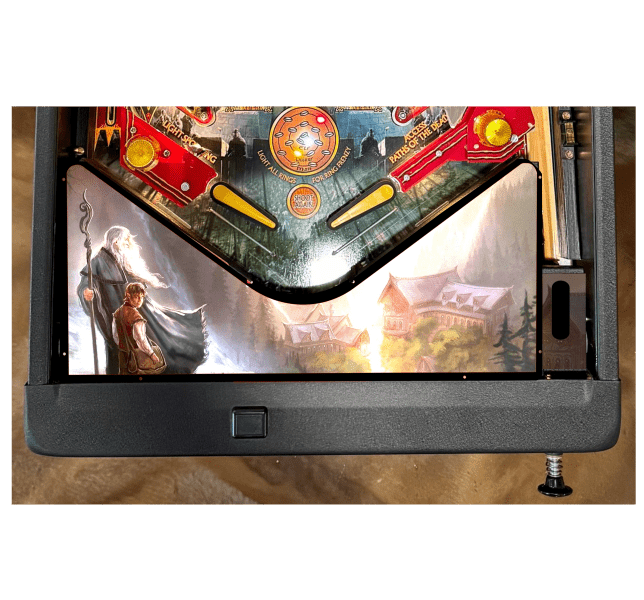 Lord of the Ring's vilage Lighted Pinball Apron/Arch 0077 - Image 4
