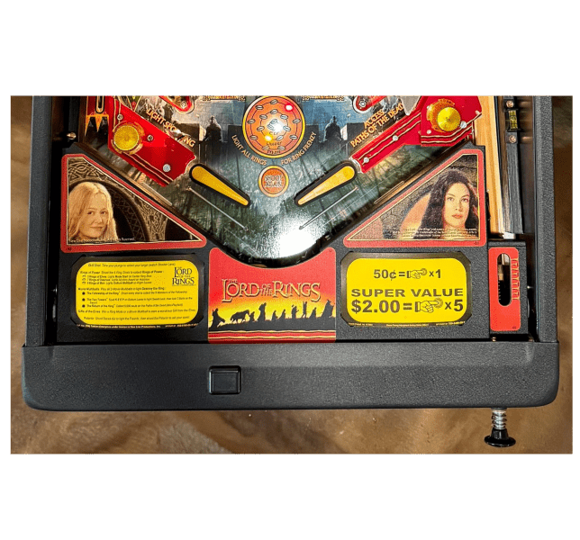 Lord of the Ring's vilage Lighted Pinball Apron/Arch 0077 - Image 2