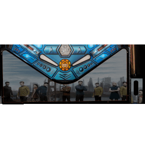 Stern Star Trek team Lighted Pinball Apron/Arch 0099