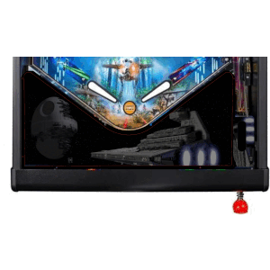Star Wars star destroyer Lighted Pinball Apron/Arch 0101