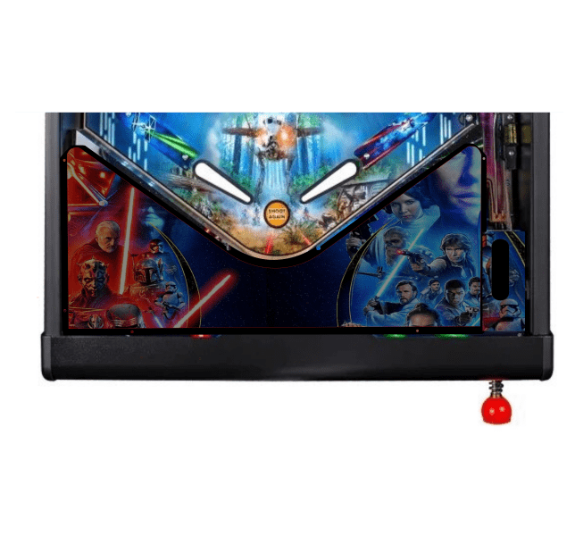 Star Wars red-blue Lighted Pinball Apron/Arch 0103 - Image 3